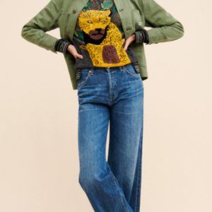 Flavie Wide-Leg Trouser Jeans